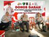 Hari Bhayangkara ke-80, Ratusan Personel Polres OKI Donor Darah Bersama TNI dan Masyarakat