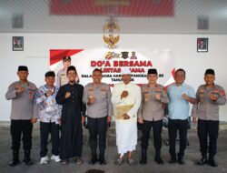 Doa Lintas Agama Jadi Ruang Kebersamaan pada Hari Bhayangkara ke-80 di Polres OKI
