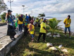 Usai Brasil Tekuk Jepang 2-1, Brazil Fakfak Community Tunjukkan Cara Berbeda Rayakan Kemenangan Tim Samba, Bersih-Bersih Kota Bersama Kodim 1803/Fakfak