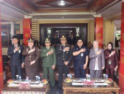 Sekda Kota Pagar Alam Hadiri Upacara dan Syukuran Hari Bhayangkara ke-80 di Mapolres Kota Pagar Alam
