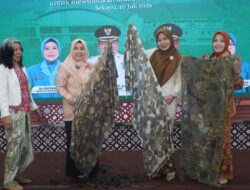 Peragaan Gambo Ecoprint di Muba, Dorong Masyarakat Ekonomi Mandiri