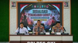 Polres OKI Perkuat Koordinasi Lintas Sektor untuk Antisipasi Karhutla