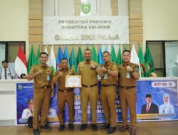OKI Puncaki SLIP PPID Award Sumsel, Terbaik dalam Layanan Informasi Publik