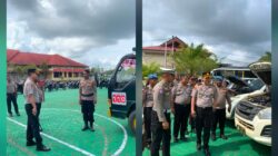 Dukung Respons Cepat Polisi, Kapolres Teluk Bintuni Periksa Kesiapan Kendaraan Operasional