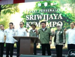 Hadiri Peresmian Persemaian Sriwijaya Kemampo, Wabup Neta Indian Tegaskan Komitmen Pemkab Banyuasin Dukung Penghijauan