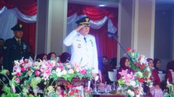 Paskibraka Sukses Tuntaskan Tugas, Merah Putih Berkibar Khidmat di Griya Bumi Serasan Sekate 