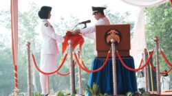 Sang Saka Merah Putih Berkibar Sempurna di Banyuasin pada Peringatan HUT ke-81 RI
