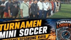 Pelindo Regional Sorong Gelar Logistik Cup 2026, Perkuat Sinergi Antarinstansi Lewat Mini Soccer
