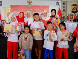 Semarak HUT ke-81 RI, Polres OKI Gelar Jalan Santai dan Beragam Lomba Tradisional