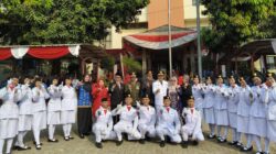 Danramil 08 Lemahabang Hadiri Upacara HUT ke-81 Kemerdekaan RI di Cikarang Selatan
