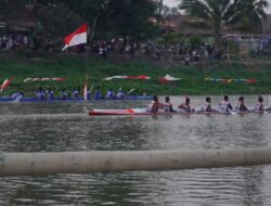 Lomba Bidar dan Permainan Tradisional Meriahkan HUT ke-81 RI di OKI