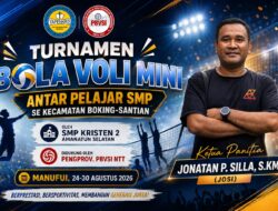 Manufui Cup 2026 Segera Bergulir, 15 TIM Voli Pelajar SMP Siap Adu Kekuatan di Santian-Boking