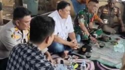 Danramil 13 Kedungwaringin Bersama Muspika Bangun Komunikasi dengan Bakal Calon Kades Jelang Pilkades