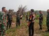 Tim Mabes TNI Gelar Anjangsana dan Penyuluhan Karhutla di Desa Kelampaian