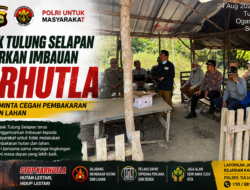 Polsek Tulung Selapan Gencarkan Imbauan Karhutla, Warga Diminta Cegah Pembakaran Hutan dan Lahan