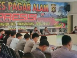 Polres Pagar Alam Gelar TOT “Paham AI”, Personel Dibekali Keterampilan Teknologi Digital