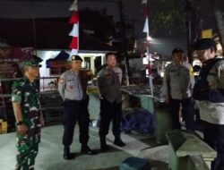 Patroli Malam Gabungan Cegah Kriminalitas, Wilayah Kedungwaringin Dipastikan Kondusif