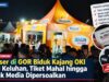 Konser di GOR Biduk Kajang OKI Tuai Keluhan, Tiket Mahal hingga Awak Media Dipersoalkan