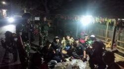 Patroli Malam Gabungan Antisipasi Tawuran dan Kejahatan Jalanan, Danramil: Awasi Anak-anak