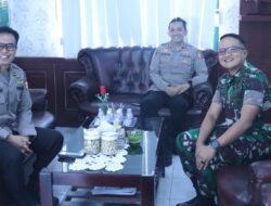 Dandim 0402/OKI-OI Terima Sespim Polri, Strategi Cegah Karhutla Dibahas