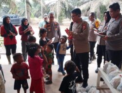 Serdik Sespimmen Polri Cek Karhutla di OKI, Pantau Hotspot hingga Edukasi Warga