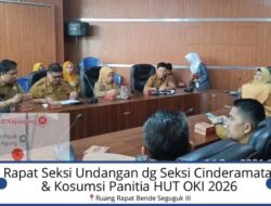 Matangkan Persiapan HUT OKI 2026, Sekretariat DPRD Fokus Benahi Undangan, Cinderamata dan Konsumsi