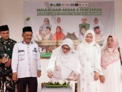Hadiri Maulid Nabi di Tungkal Jaya, Ketua TP PKK Patimah Toha Resmikan Rumah Zikir Ponpes Nur Fikri
