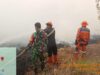 Hotspot Terdeteksi di Kedaton, TNI-BPBD Bergerak Lakukan Groundcheck