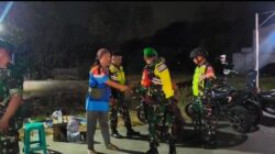 Babinsa Koramil 08 Lemahabang Pimpin Patroli Maung Jelang Masa Tenang Pilkades di Kabupaten Bekasi 