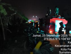 Dandim 0402/OKI Turun Langsung Pimpin Penanganan Karhutla di Pemulutan