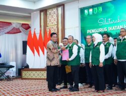 Bupati Muba HM Toha Tohet Hadiri Pengukuhan Pengurus IKA-MUBA