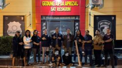 Polres OKI Ungkap Pencurian Rangka Baja di Gedung NU Kayuagung