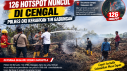 126 Hotspot Muncul di Cengal, Polres OKI Kerahkan Tim Gabungan