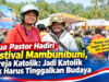 Dua Pastor Hadiri Festival Mambunibuni, Gereja Katolik: Jadi Katolik Tak Harus Tinggalkan Budaya