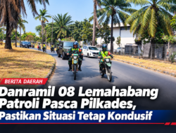 Danramil 08 Lemahabang Patroli Pasca Pilkades, Pastikan Situasi Tetap Kondusif