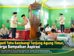 Bupati Toha Sambangi Tanjung Agung Timur, Warga Sampaikan Aspirasi