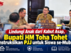 Lindungi Anak dari Kabut Asap, Bupati HM Toha Tohet Instruksikan PJJ untuk Siswa se-Muba