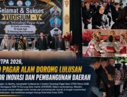 Yudisium ITPA 2026, Wawako Pagar Alam Dorong Lulusan Jadi Motor Inovasi dan Pembangunan Daerah