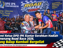 Bravo! Ketua DPD IPK Siantar Serahkan Hadiah Pemenang Road Race 2026, Ajang Balap Kembali Bergeliat