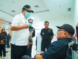 Bupati Muba Cek Dampak Asap Karhutla, Fasilitas Kesehatan Disiagakan