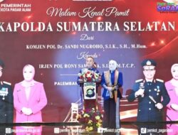 Wali Kota Pagar Alam Hadiri Malam Kenal Pamit Kapolda Sumsel, Sambut Kepemimpinan Irjen Pol Rony Samtana