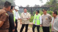 Gubernur Sumsel Groundbreaking Jembatan Air Arisan Mendang di Ogan Ilir