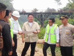 Gubernur Sumsel Groundbreaking Jembatan Air Arisan Mendang di Ogan Ilir