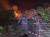 Api Karhutla Mengarah ke Rumah Warga, Babinsa Koramil Indralaya Bergerak Cepat