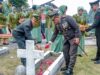 HUT ke-81 TNI, Danrem 182/JO Pimpin Ziarah dan Tabur Bunga di TMP Fakfak
