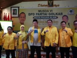 MUSDA VI Golkar Pagar Alam: Efsi Terpilih Aklamasi, Ludi Oliansyah Tegaskan Silaturahmi Tetap Terjaga