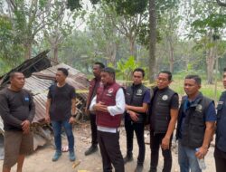 Polres OKI dan BNNK Gerebek Pondok di Kebun Duku, Empat Pria Diamankan