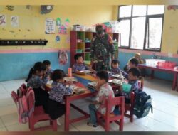 Koramil 11 Pebayuran Dampingi Distribusi 6.065 Porsi Makan Bergizi, Dukung Kesehatan Anak Sekolah dan Balita
