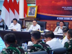 Bupati Toha Tohet Hadiri Rakor Karhutla Sumsel, Siap Tindak Lanjuti Arahan Menko Polkam