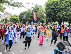 Ribuan Peserta Meriahkan Fun Run KNPI Pematangsiantar, Ketua Panitia Sampaikan Terima Kasih